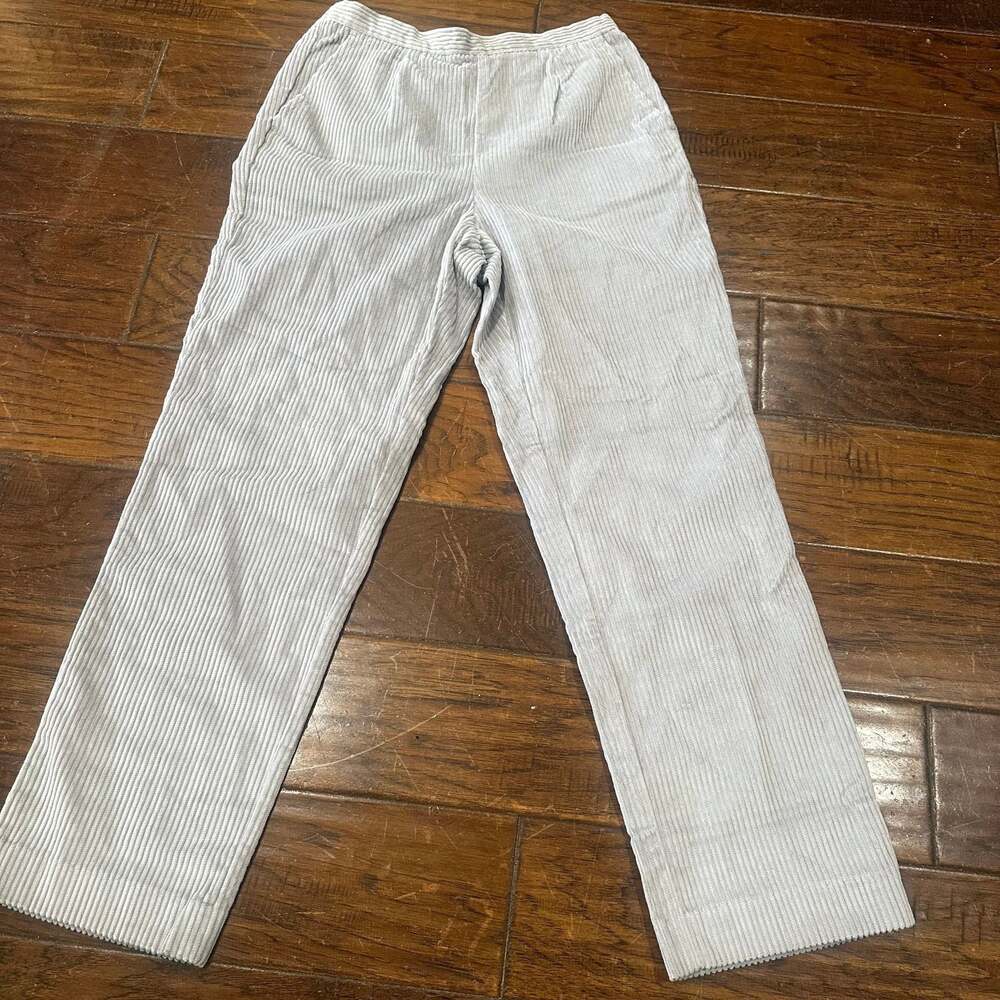 The‎ Tog Shop Grey Stretch Corduroy Pull-On Petite Pants 4P